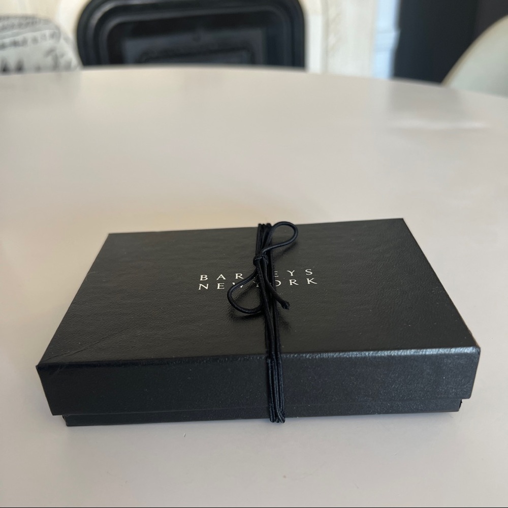Authentic Barneys New York black gift box